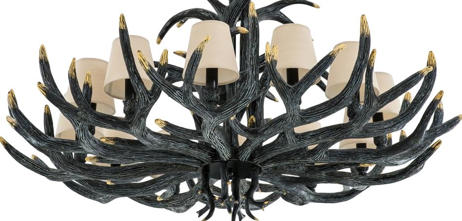Люстра Eichholtz Chandelier Horn XL - Loft-Concept в Самаре