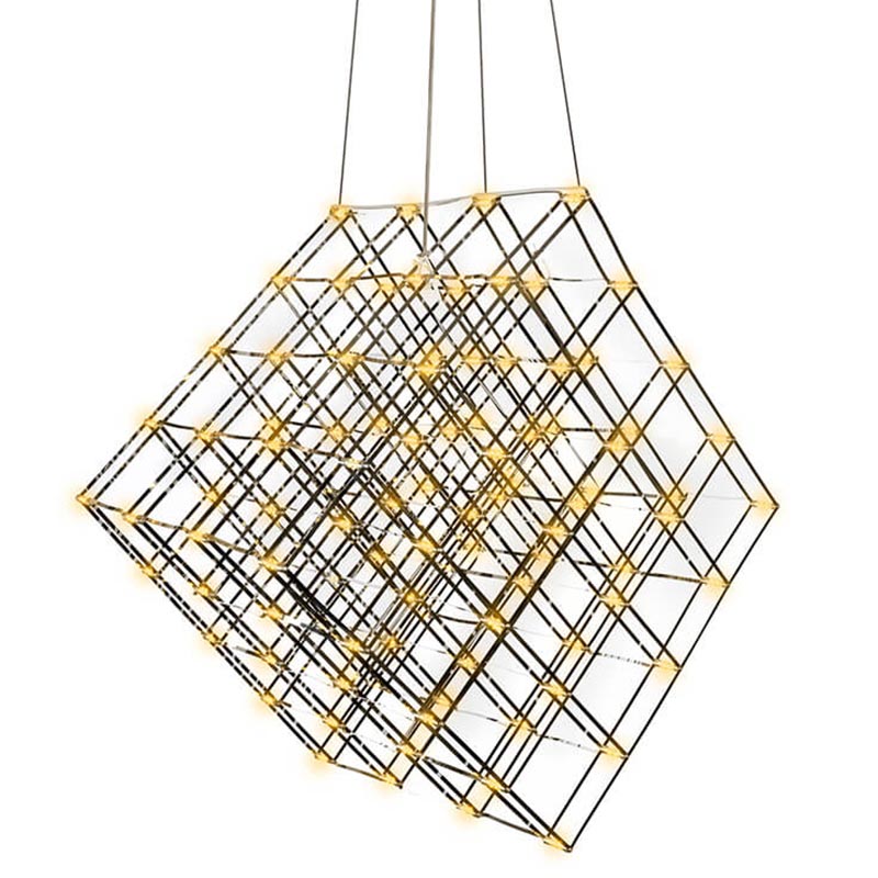 Люстра Moooi Tesseract Yellow lamp L Хром в Самаре | Loft Concept 