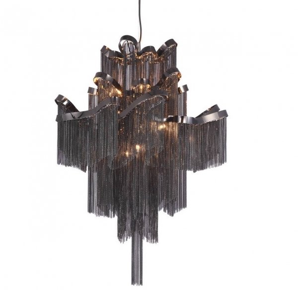 Люстра Ava Chain Atlantis Chandelier Black Черный в Самаре | Loft Concept 