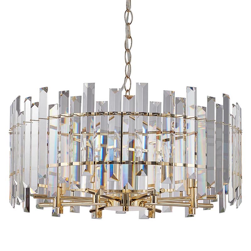 Люстра Langley Chandelier gold 60 Золотой Прозрачный в Самаре | Loft Concept 