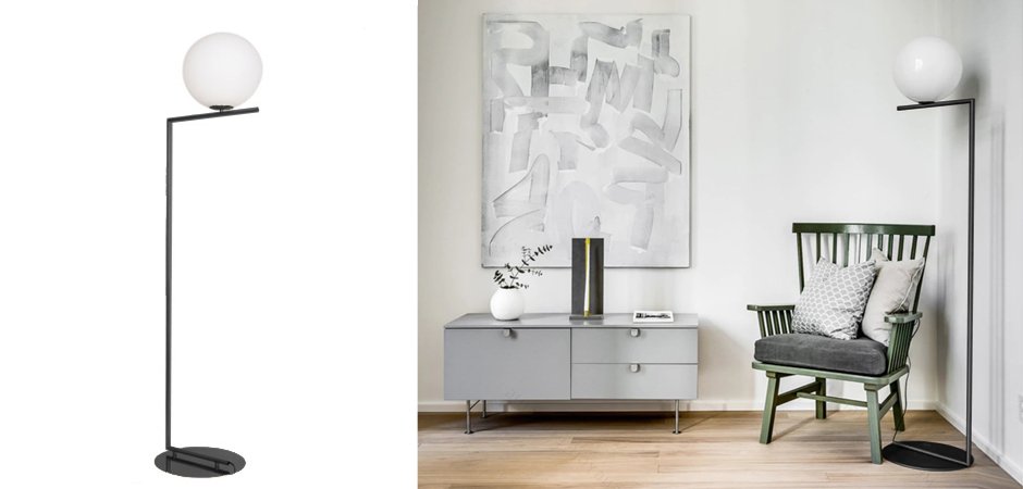Торшер Flos IC Lights F Black Торшер Flos IC Lights F Black - Loft-Concept в Самаре