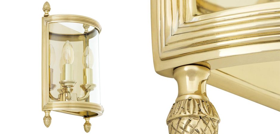 Бра Wall Lamp Lennon S Brass - Loft-Concept в Самаре