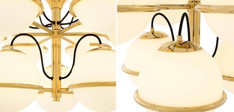 Потолочный светильник Eichholtz Ceiling Lamp Nerano Потолочный светильник Eichholtz Ceiling Lamp Nerano - Loft-Concept в Самаре