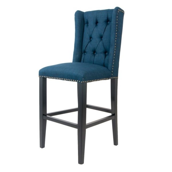 Стул French chairs Provence Barton Blue Chair Черный Синий в Самаре | Loft Concept 