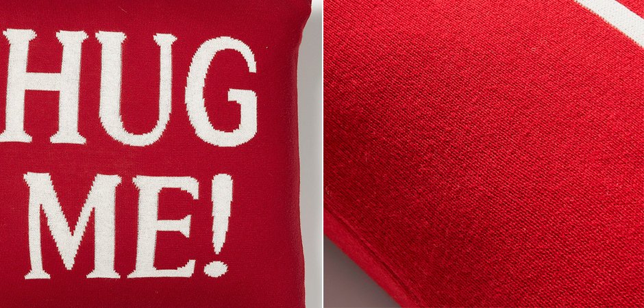 Декоративная подушка Hug me RED Декоративная подушка Hug me RED - Loft-Concept в Самаре