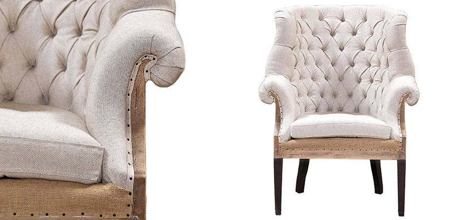 Кресло Gamilton Armchair Beige Кресло Gamilton Armchair Beige - Loft-Concept в Самаре
