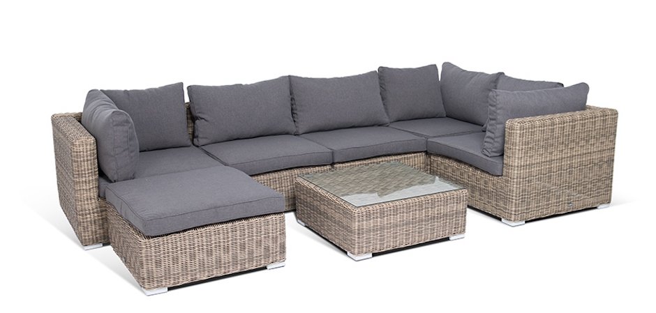Стол кофейный Rottan Grey Стол кофейный Rottan Grey - Loft-Concept в Самаре