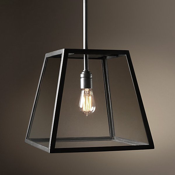 Подвесной светильник Loft Industrial Filament Pendant Черный в Самаре | Loft Concept 