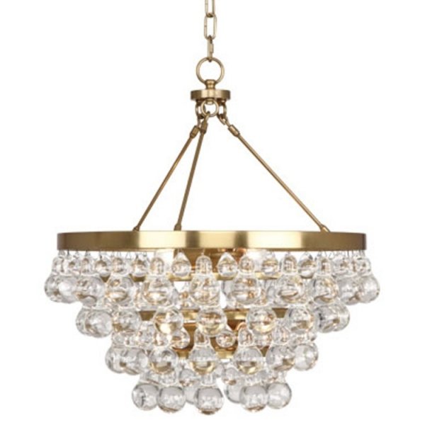 Люстра Robert Abbey Bling Chandelier Antique Brass Золотой в Самаре | Loft Concept 