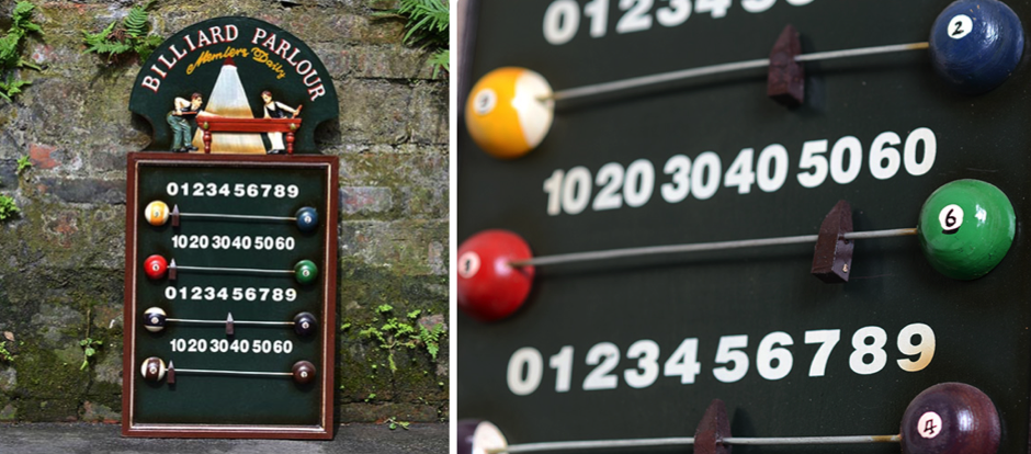 Счеты для бильярда Billiard Parlour - Loft-Concept в Самаре