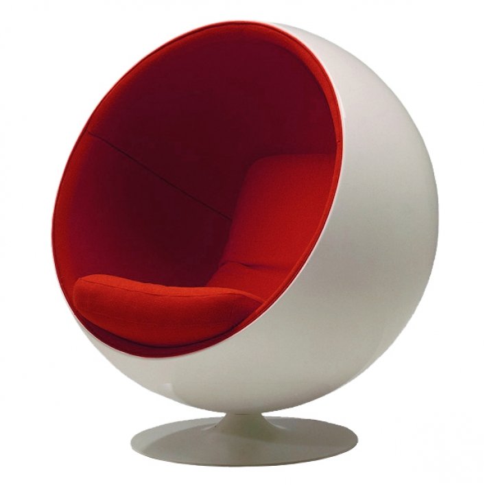 Кресло шар Ball Chair Белый Желтый Зеленый Красный Темно-синий Черный в Самаре | Loft Concept 