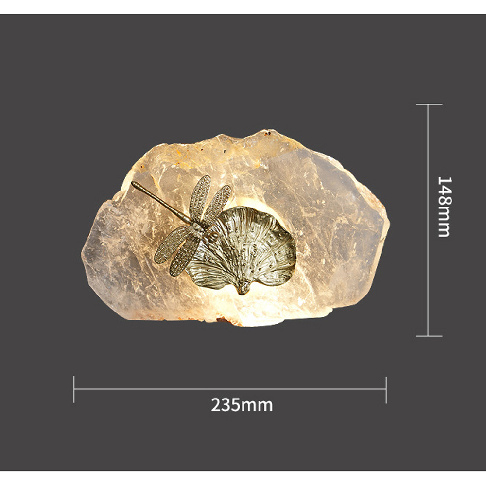 Бра Декоративный лист с стрекозой Glacial Fragment Бра Декоративный лист с стрекозой Glacial Fragment в Самаре