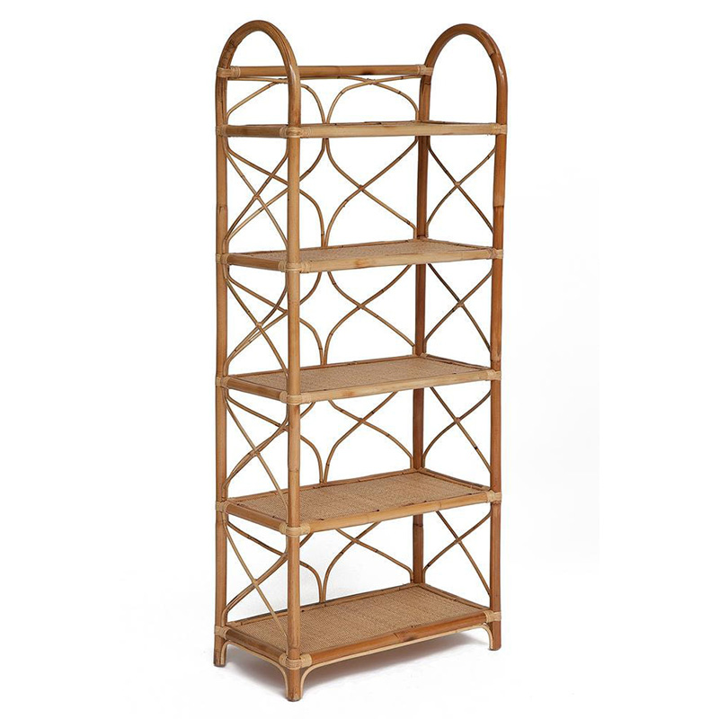 Этажерка Rattan Wicker Bookcase Древесина в Самаре | Loft Concept 