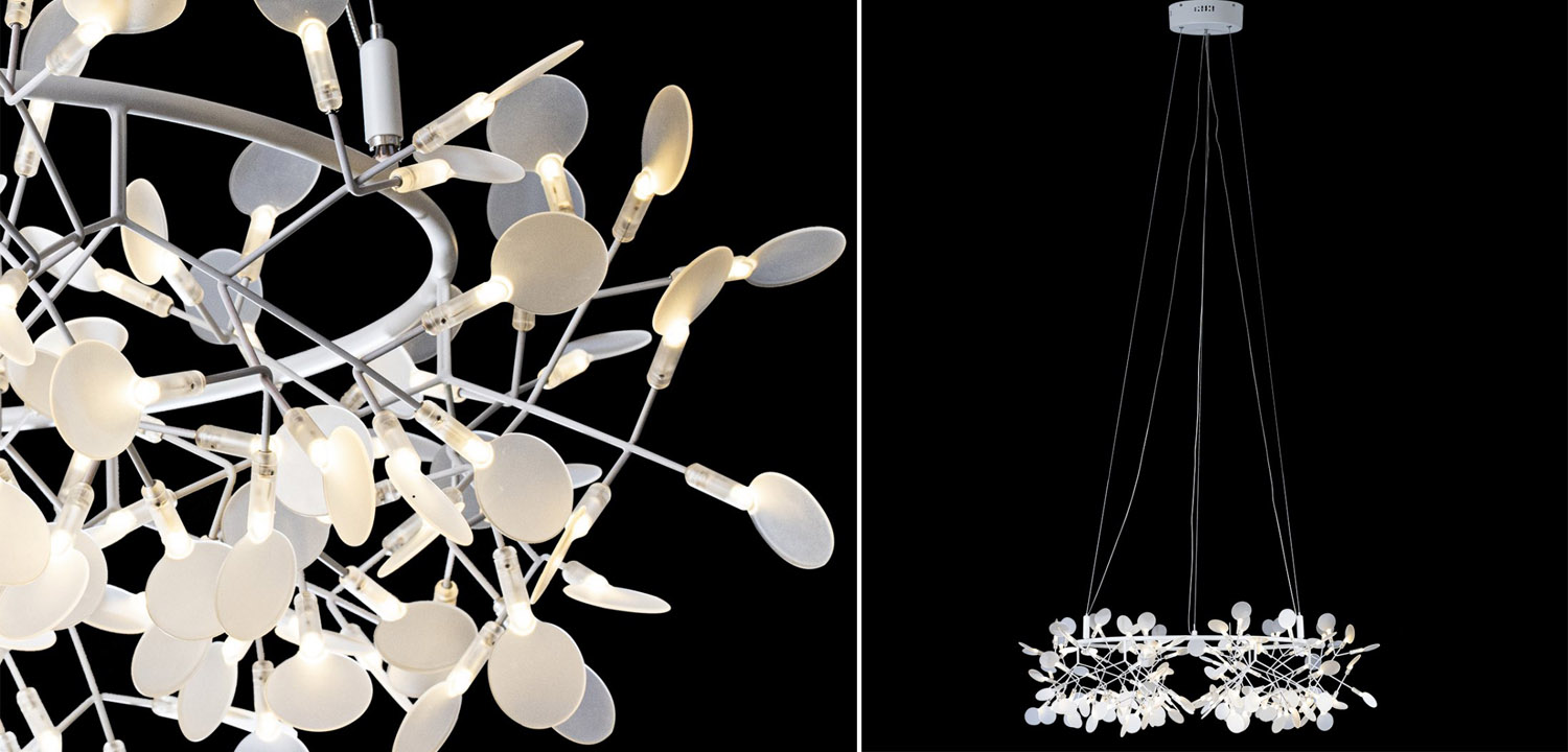 Люстра Heracleum white 100 - фото