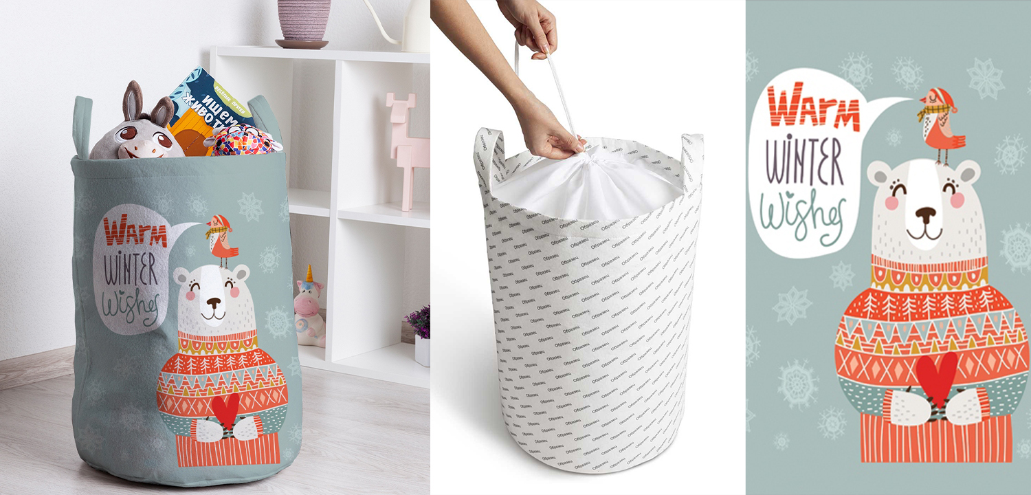 Корзина Warm winter wishes Basket - фото