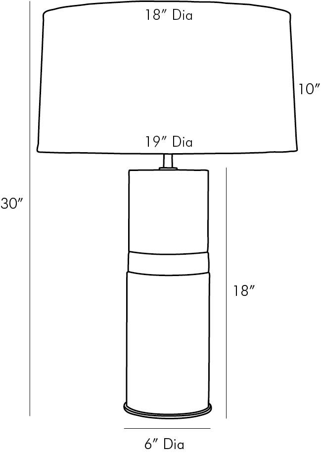 Дизайнерская настольная лампа WHITMAN LAMP в Самаре