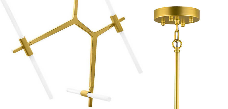 Люстра Агнес Chandelier Gold 6 - фото №1