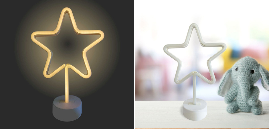 Неоновая настольная лампа Night Star - Loft-Concept в Самаре