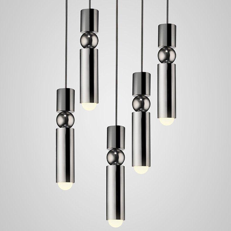 Подвесной светильник Fulcrum by Lee Broom Chrome Хром в Самаре | Loft Concept 