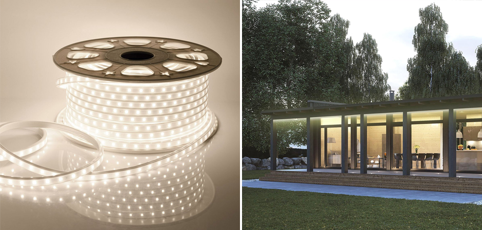 Комплект светодиодной ленты 6W/m 60LED/m 2835SMD теплый белый 5M Комплект светодиодной ленты 6W/m 60LED/m 2835SMD теплый белый 5M - Loft-Concept в Самаре