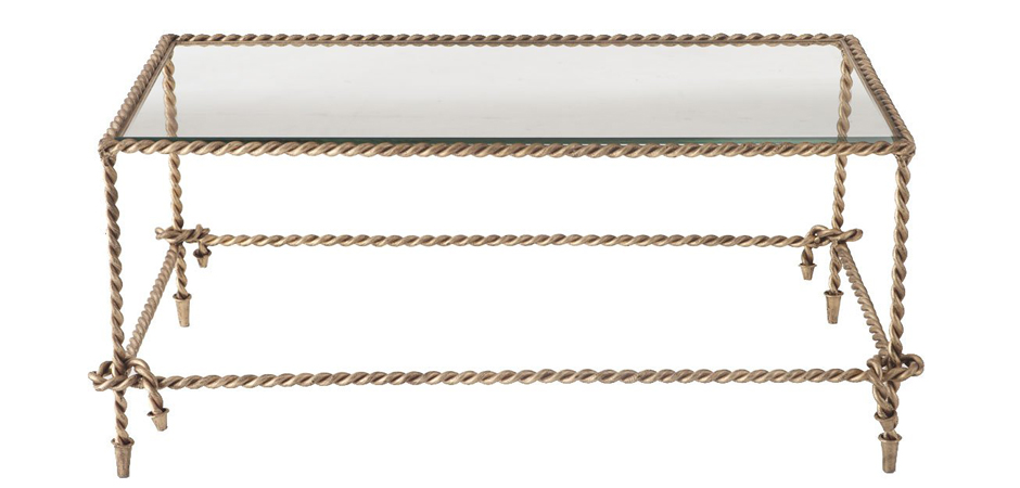 Кофейный стол Golden pigtail Кофейный стол Golden pigtail - Loft-Concept в Самаре