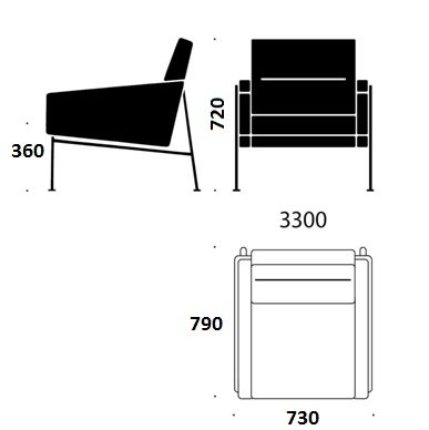 Кресло 3300 series Easy chair в Самаре