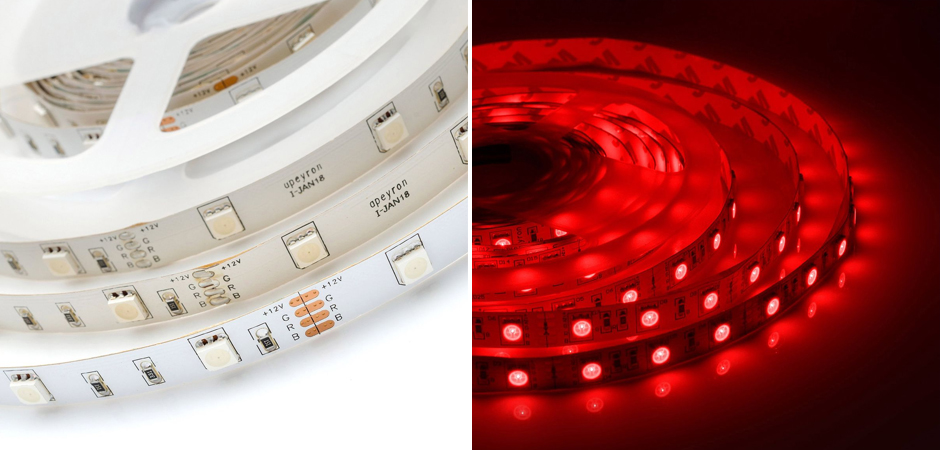 Светодиодная лента 7,2W/m 30LED/m 5050SMD разноцветная 3M - Loft-Concept в Самаре