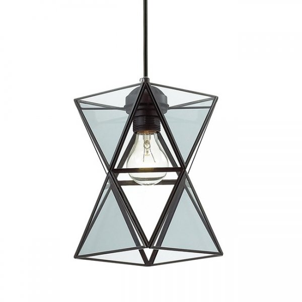 Подвесной светильник PolyPyramid Glass Pendant Прозрачный в Самаре | Loft Concept 