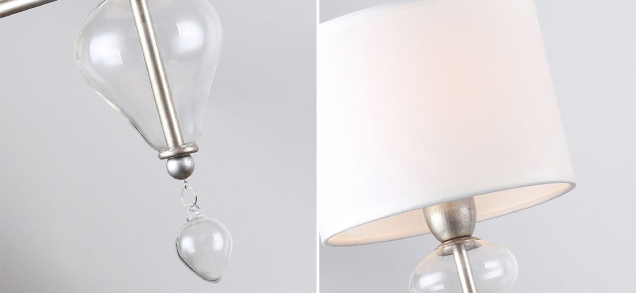 Бра с декором из выдувного стекла TRICKLE - фото