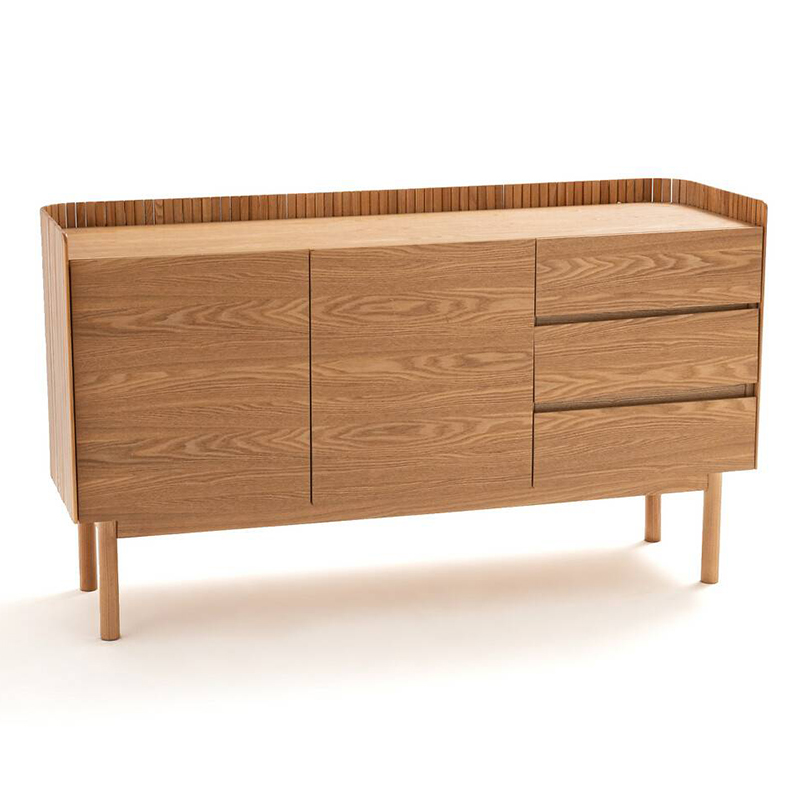 Комод в скандинавском стиле Linnea Chest of Drawers Светлый дуб Темный дуб в Самаре | Loft Concept 