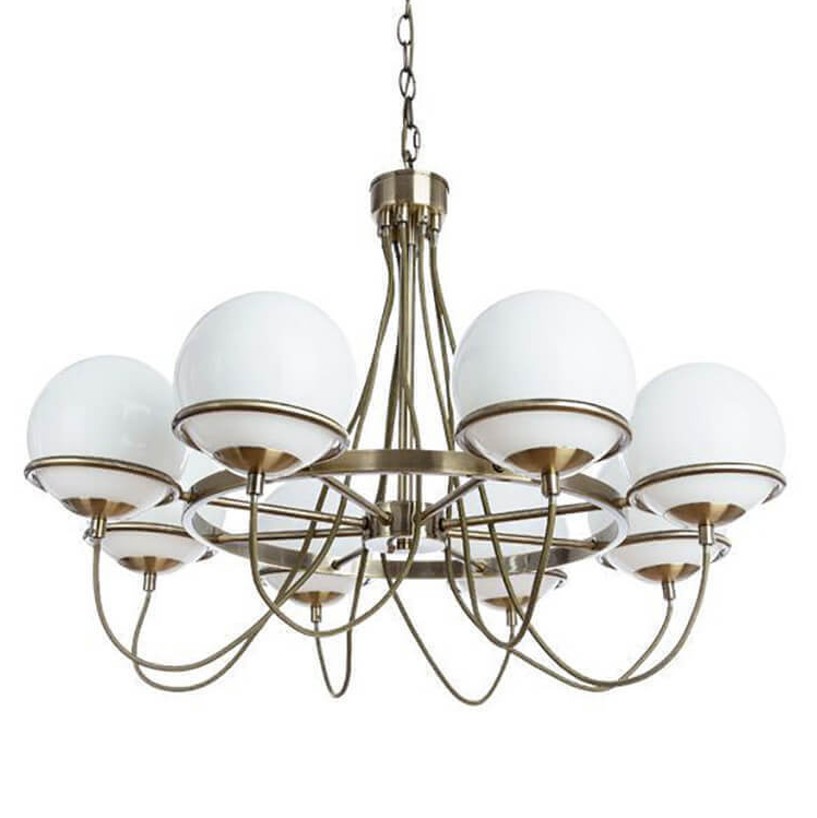 Люстра Melissa Chandelier Bronze Бронза Белый в Самаре | Loft Concept 