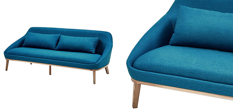 Двухместный диван Sea Basin Sofa Двухместный диван Sea Basin Sofa - Loft-Concept в Самаре