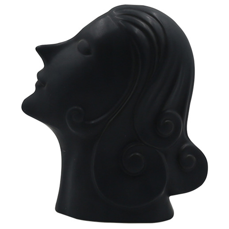 Статуэтка Side Profile Black Statuette Черный в Самаре | Loft Concept 