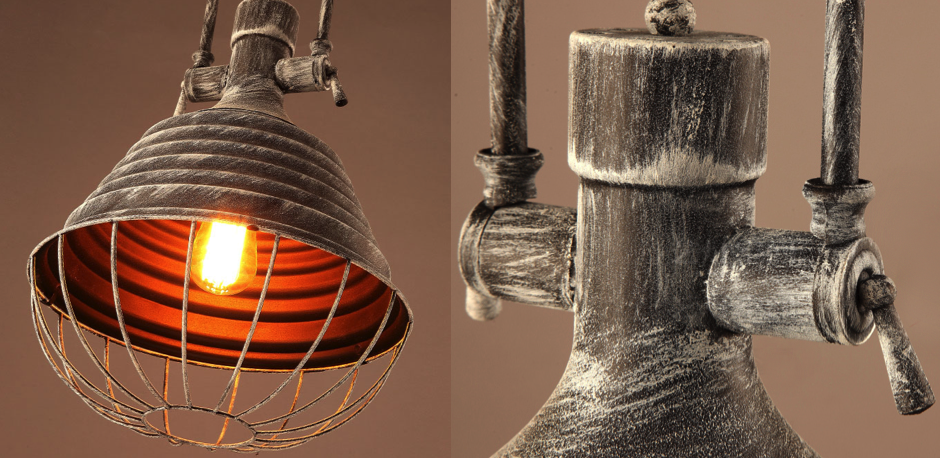 Подвесной светильник Retrika Grey Pendant Подвесной светильник Retrika Grey Pendant - Loft-Concept в Самаре
