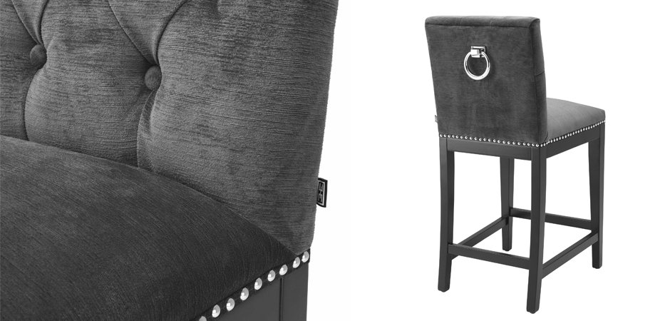 Полубарный стул Eichholtz Counter Stool Domino Полубарный стул Eichholtz Counter Stool Domino - Loft-Concept в Самаре
