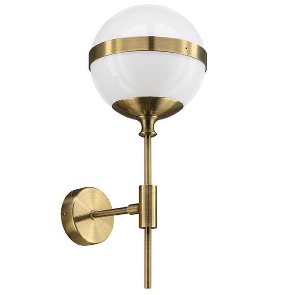 Бра Peggy Wall Lamp Gold Бронза Белый в Самаре | Loft Concept 