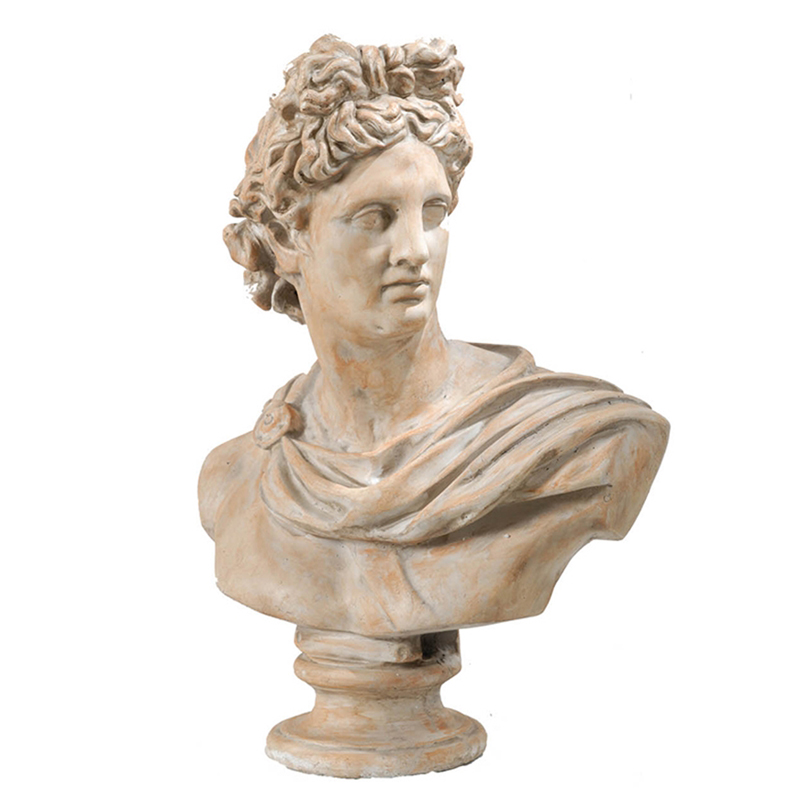 Статуэтка Antique Busts Apollo Belvedere Бежево-серый в Самаре | Loft Concept 