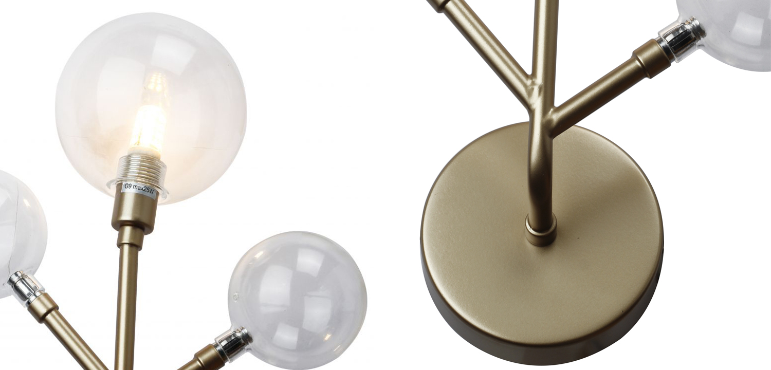 Бра Berries Trio Sconce gold - фото