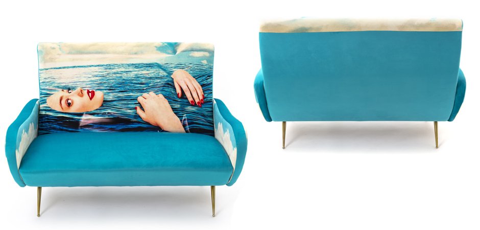 Диван Seletti Sofa Two Seater Sea Girl Диван Seletti Sofa Two Seater Sea Girl - Loft-Concept в Самаре