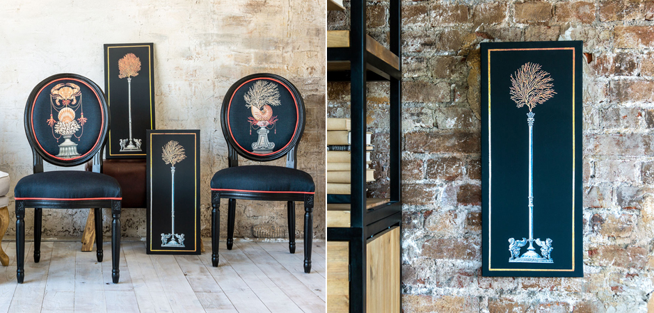Постер Column With Coral Poster Постер Column With Coral Poster - Loft-Concept в Самаре