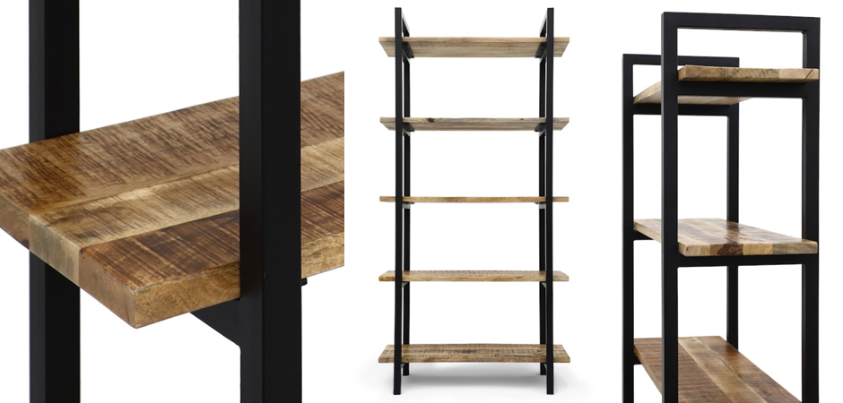 Стеллаж Takari Industrial Wood Стеллаж Takari Industrial Wood - Loft-Concept в Самаре