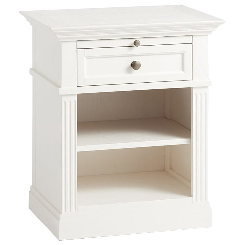 Тумба Benjamin Open Shelves Бежево-серый Белый Тумба Benjamin Open Shelves Бежево-серый Белый в Самаре | Loft Concept