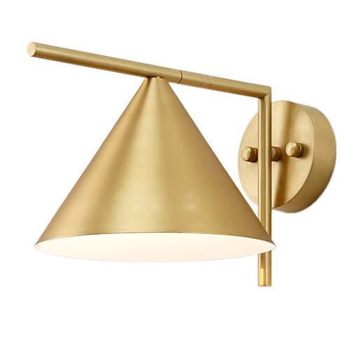 Бра Flos Captain Flint Cone Wall Light Латунь в Самаре | Loft Concept 