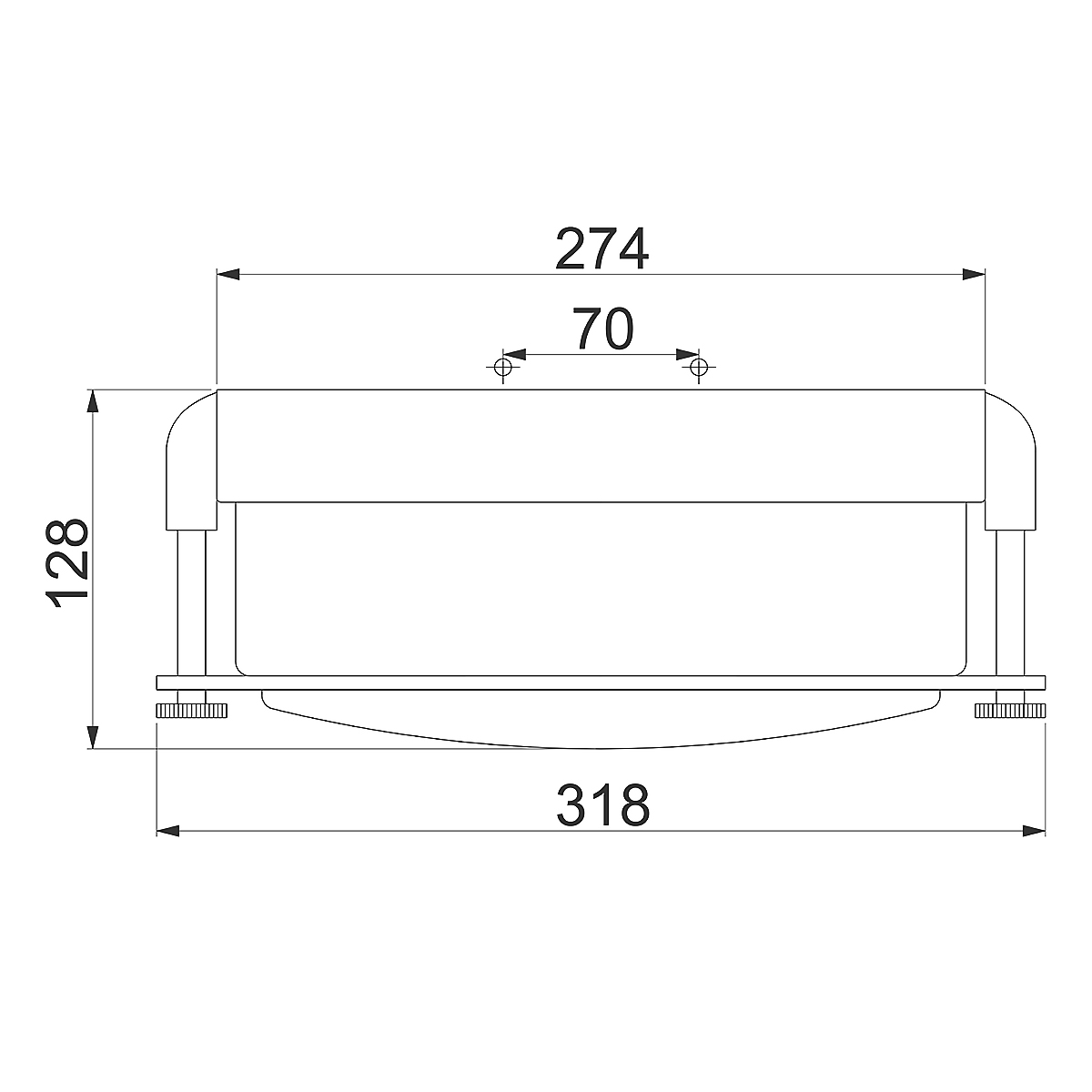Потолочный светильник для ванных комнат цвета никель с плафоном из опалового стекла и декоративными держателями Hinkley в Самаре