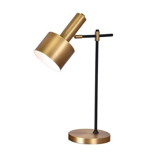 Настольная лампа Margarita Brass Table Lamp Латунь в Самаре | Loft Concept 