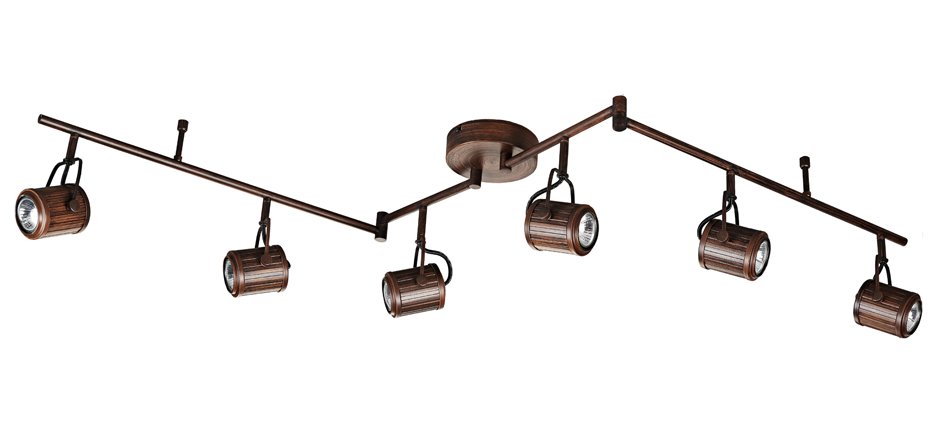 Спот Loft brown vintage six - фото №1