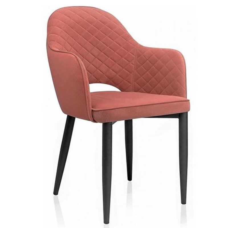 Стул Sharron Chair coral Коралловый Черный в Самаре | Loft Concept 