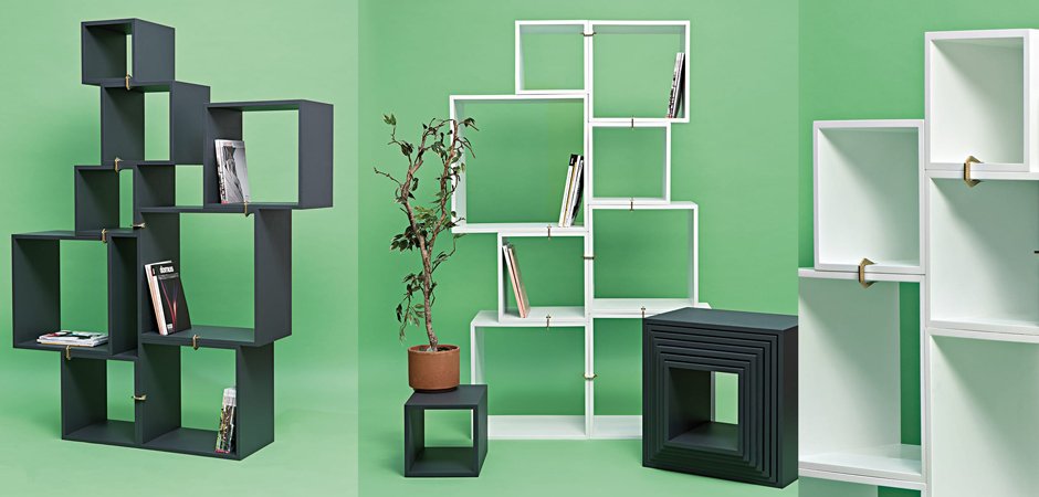Стеллаж Seletti Assemblage Antracite Стеллаж Seletti Assemblage Antracite - Loft-Concept в Самаре