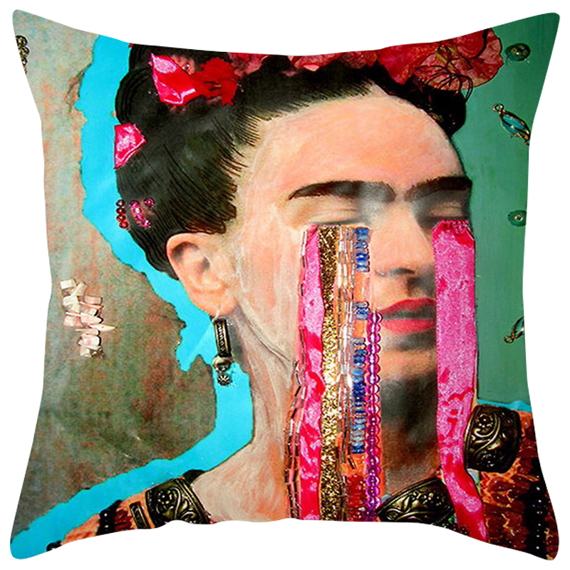 Декоративная подушка Frida Kahlo 15 Мульти в Самаре | Loft Concept 