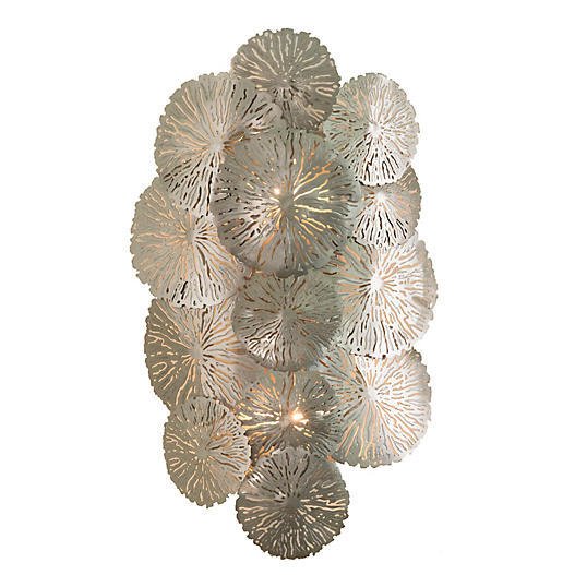 Бра Lily Pad Wall Sconce Nickel Серебряный в Самаре | Loft Concept 